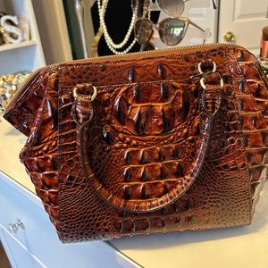 Brahmin Pecan mini Camila handbag
